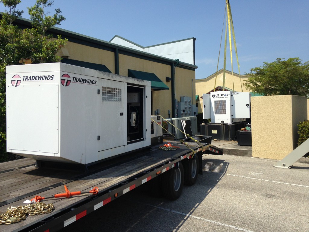 Mid Florida Diesel installs a New Blue Star Power Systems Diesel Generator