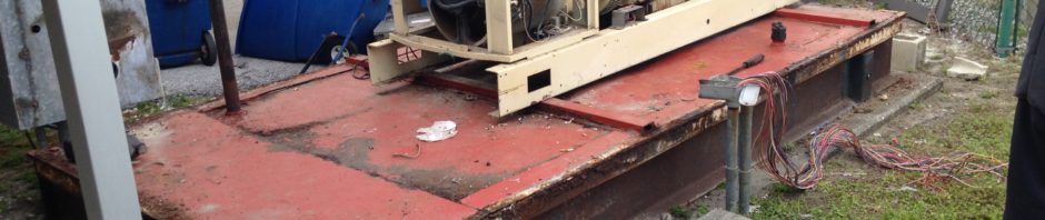 Mid Florida Diesel Replaces A Rusted Out Diesel Generator Fuel Tank in Hernando County