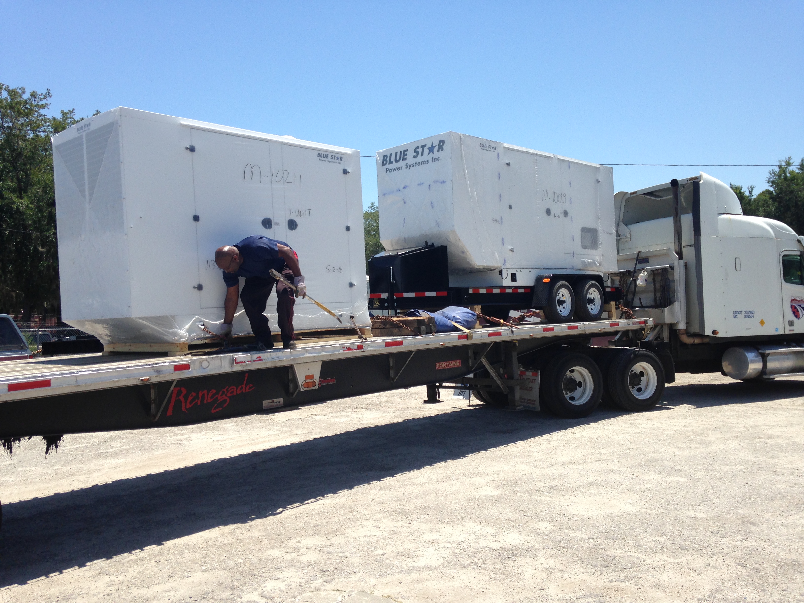 Mid Florida Diesel Sells Two Blue Star Generators Mid Florida Diesel Sells Two Blue Star Generators