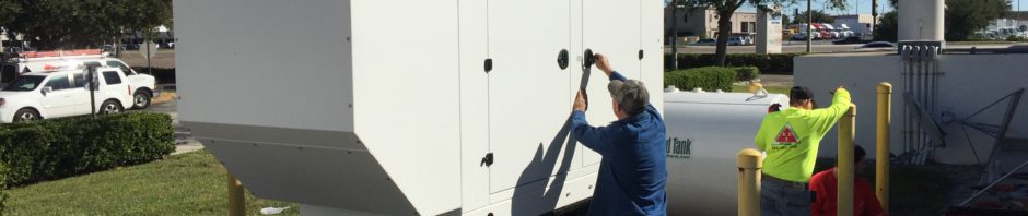 Mid Florida Diesel sold and installed a New 125KW Blue Star generator