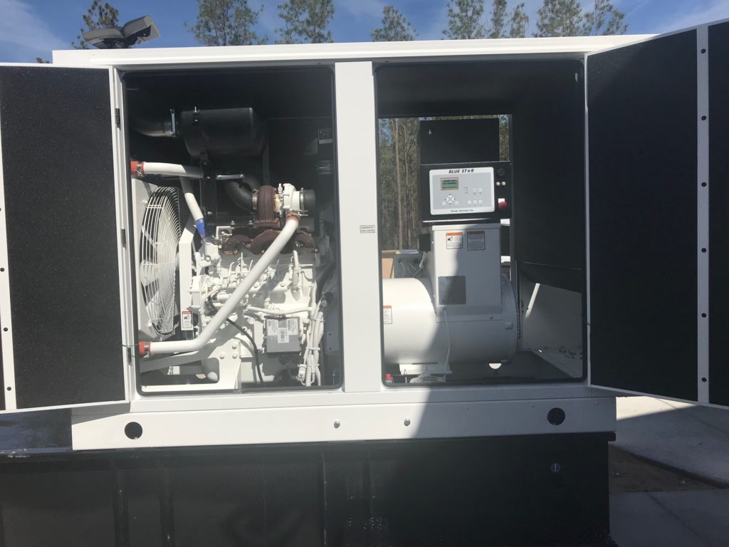 Mid Florida Diesel Delivers Blue Star Power Systems Generator in Apopka Fl