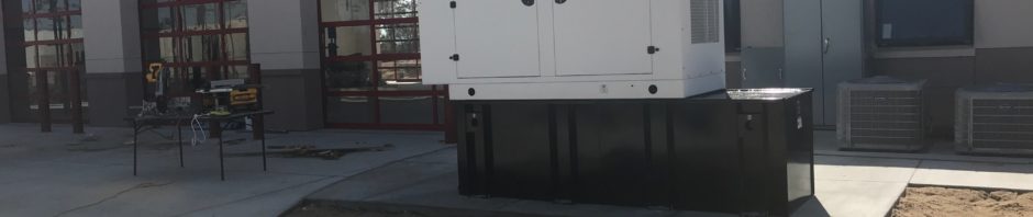 Mid Florida Diesel delivered a new Blue Star Power System Generator in Apopka Florida