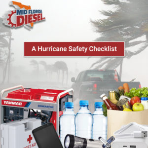 Hurricane preparedness checklist