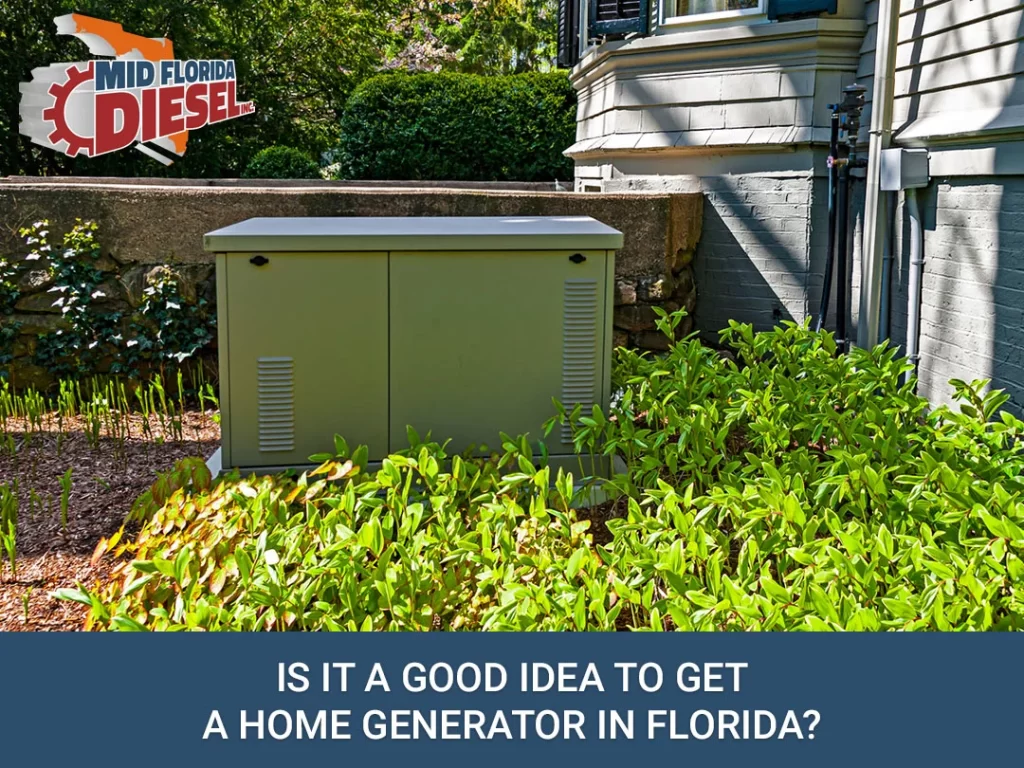 pros and cons of getting a home generator in Florida