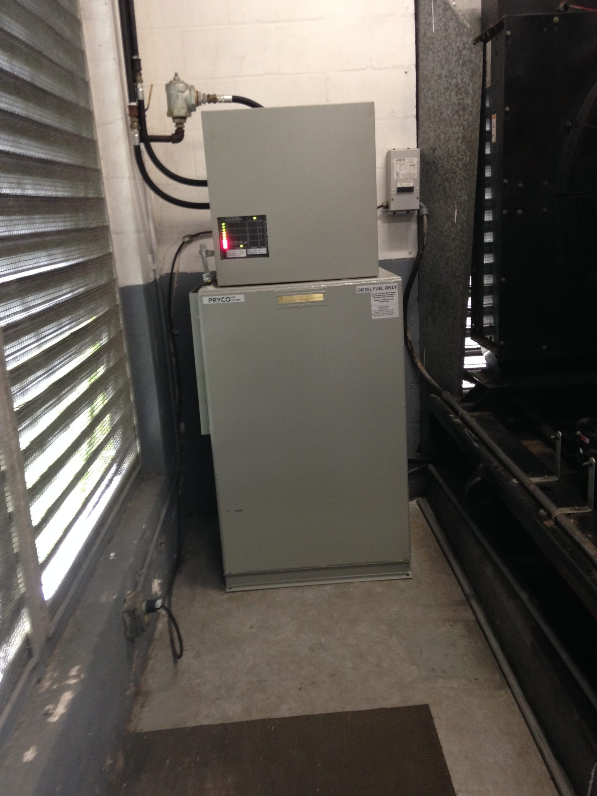 Mid Florida Diesel Installed a Pryco Double Wall Day Tank Mid Florida Diesel Installed a Pryco Double Wall Day Tank