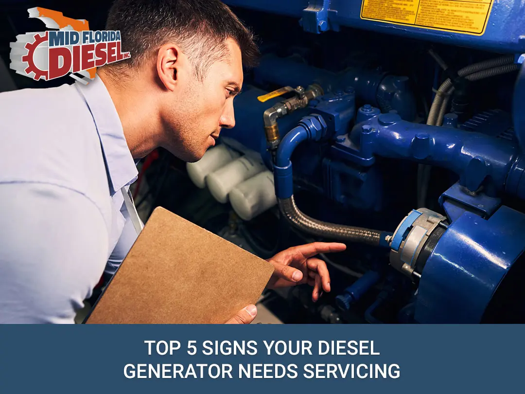 Top 5 Signs Your Diesel Generator Needs Servicing 5 Signs Your Diesel Generator Needs Service