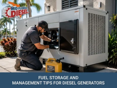 Fuel Storage and Management Tips for Diesel Generators