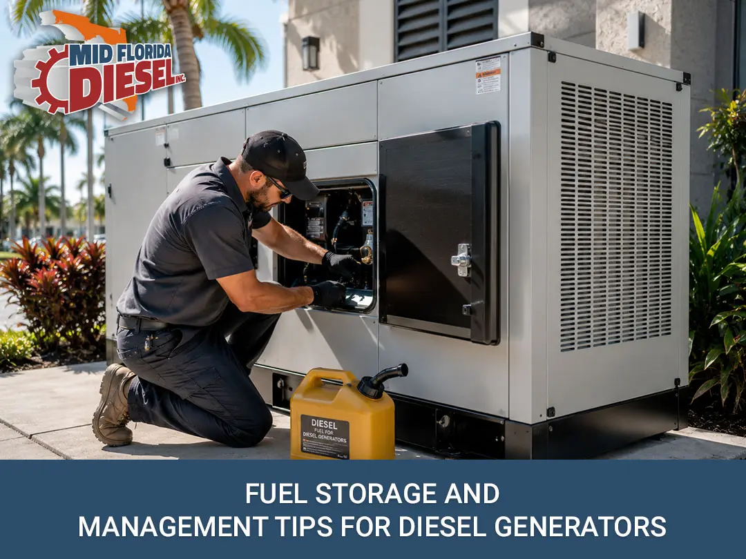 Fuel Storage and Management Tips for Diesel Generators