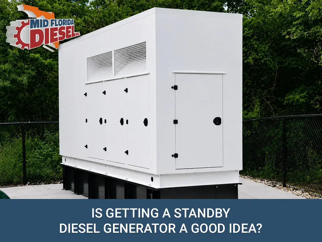 Is Getting a Standby Diesel Generator a Good Idea?