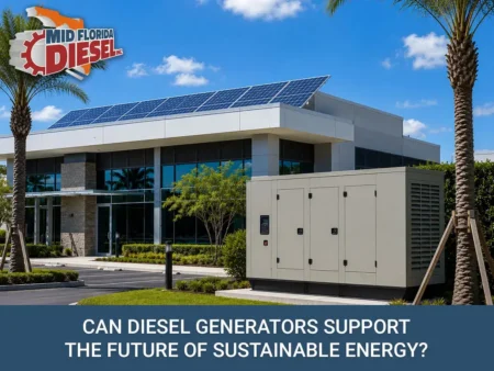 Can Diesel Generators Support the Future of Sustainable Energy?