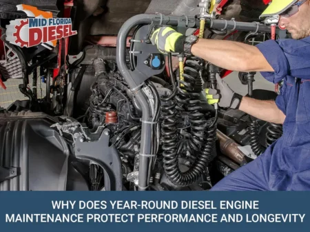 Why Does Year-Round Diesel Engine Maintenance Protect Performance and Longevity?